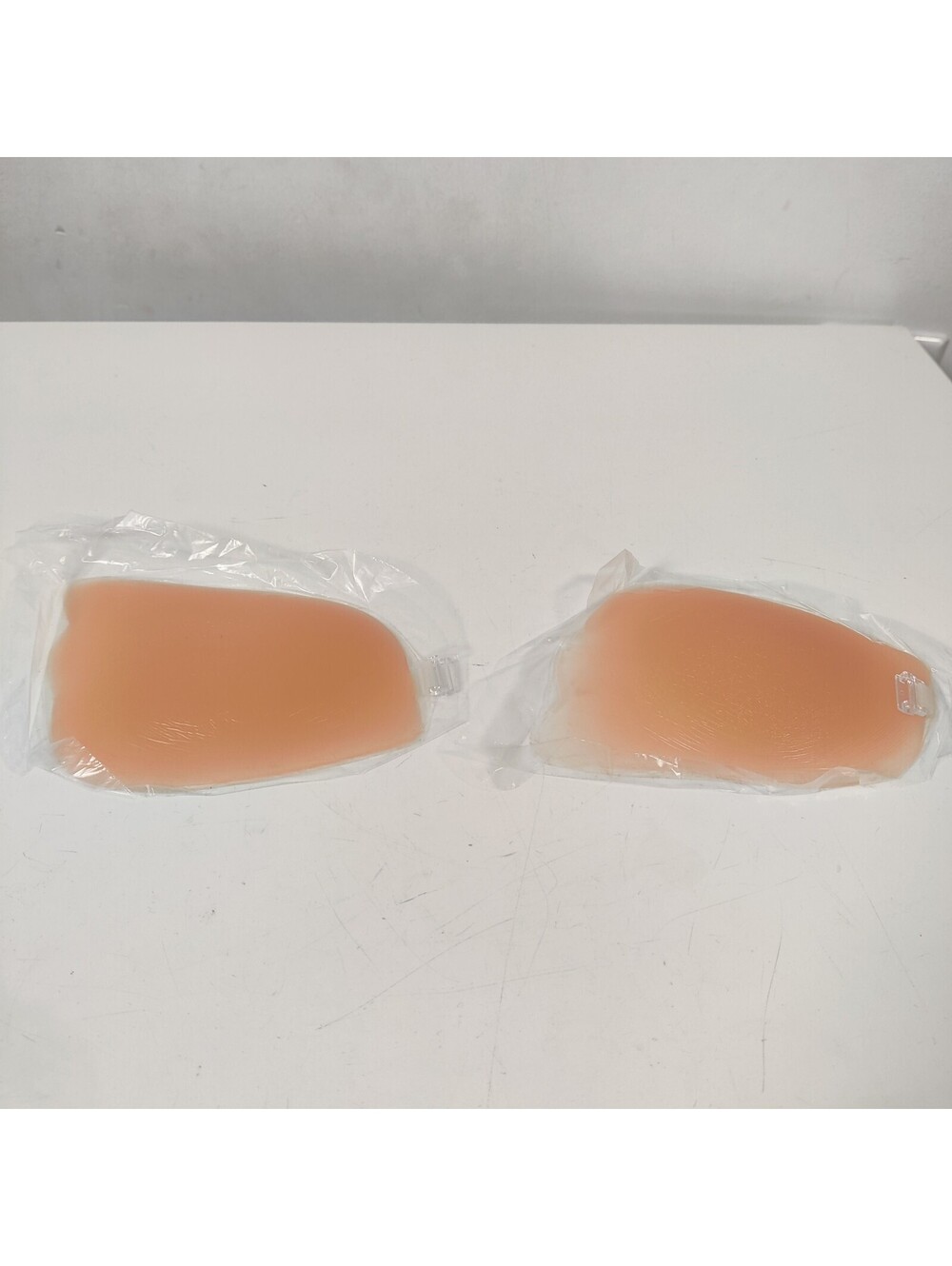 Clear Front Clasp Strapless Backless Silicone Push Up Nude Adhesive Insert Pads